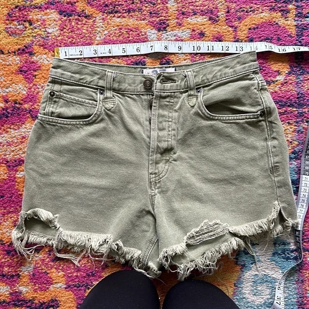 We the free green shorts